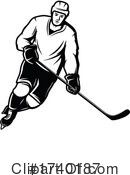 Hockey Clipart #1740187 by Vector Tradition SM