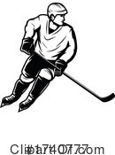 Hockey Clipart #1740777 by Vector Tradition SM