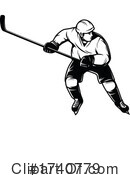 Hockey Clipart #1740779 by Vector Tradition SM