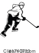 Hockey Clipart #1740783 by Vector Tradition SM