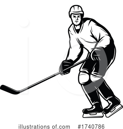 Royalty-Free (RF) Hockey Clipart Illustration by Vector Tradition SM - Stock Sample #1740786