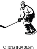 Hockey Clipart #1740786 by Vector Tradition SM