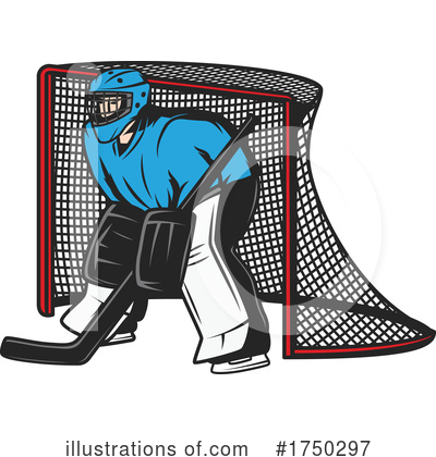 Royalty-Free (RF) Hockey Clipart Illustration by Vector Tradition SM - Stock Sample #1750297