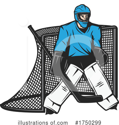 Royalty-Free (RF) Hockey Clipart Illustration by Vector Tradition SM - Stock Sample #1750299
