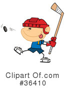 Hockey Clipart #36410 by Hit Toon