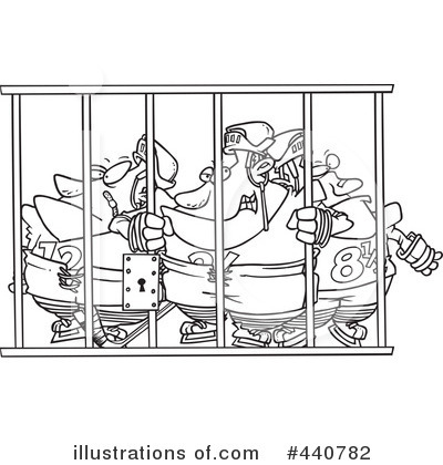 Prisoner Clipart #440782 by toonaday