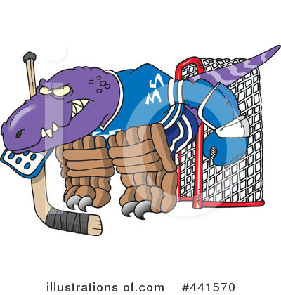 Royalty-Free (RF) Hockey Clipart Illustration by toonaday - Stock Sample #441570