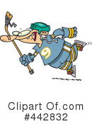 Hockey Clipart #442832 by toonaday