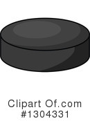 Hockey Puck Clipart #1304331 by Vector Tradition SM