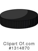 Hockey Puck Clipart #1314870 by Vector Tradition SM