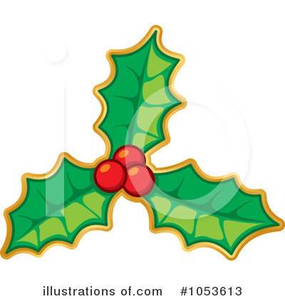Holly Clipart #1053613 by Any Vector