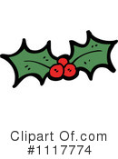 Holly Clipart #1117774 by lineartestpilot