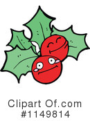 Holly Clipart #1149814 by lineartestpilot
