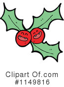 Holly Clipart #1149816 by lineartestpilot