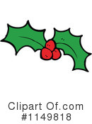Holly Clipart #1149818 by lineartestpilot