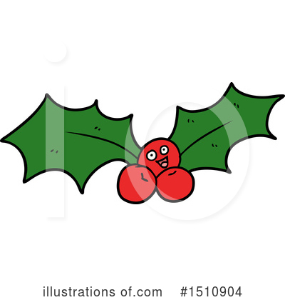 Royalty-Free (RF) Holly Clipart Illustration by lineartestpilot - Stock Sample #1510904