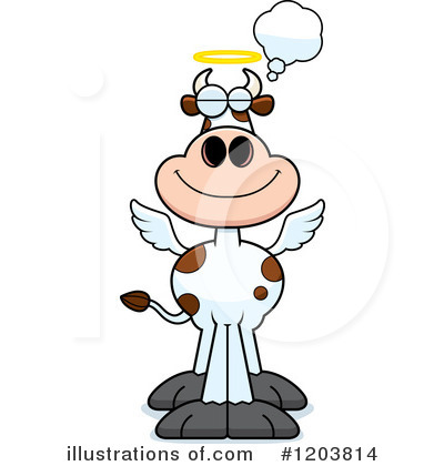 Royalty-Free (RF) Holy Cow Clipart Illustration by Cory Thoman - Stock Sample #1203814