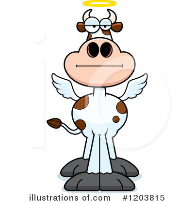 Royalty-Free (RF) Holy Cow Clipart Illustration by Cory Thoman - Stock Sample #1203815