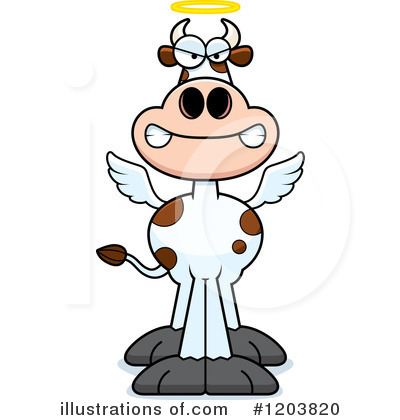 Holy Cow Clipart #1203820 by Cory Thoman