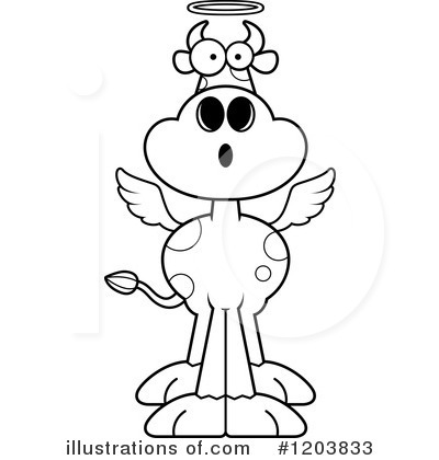 Royalty-Free (RF) Holy Cow Clipart Illustration by Cory Thoman - Stock Sample #1203833