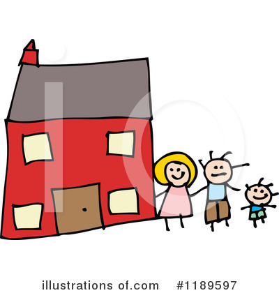 House Clipart #1189597 by lineartestpilot
