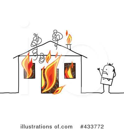 Burning House Clipart #433772 by NL shop