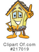 Home Mascot Clipart #217019 by Mascot Junction