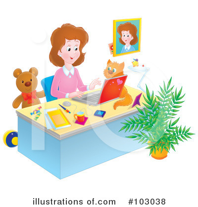 Office Clipart #103038 by Alex Bannykh