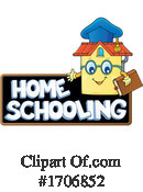 Home School Clipart #1706852 by visekart
