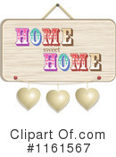 Home Sweet Home Clipart #1161567 by elaineitalia