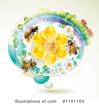 Bee Clipart #1101103 by merlinul