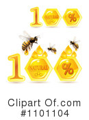 Honey Bee Clipart #1101104 by merlinul