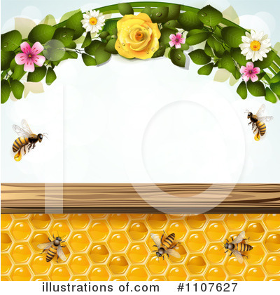 Royalty-Free (RF) Honey Clipart Illustration by merlinul - Stock Sample #1107627