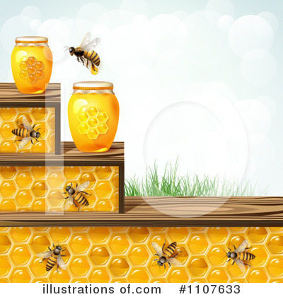 Royalty-Free (RF) Honey Clipart Illustration by merlinul - Stock Sample #1107633