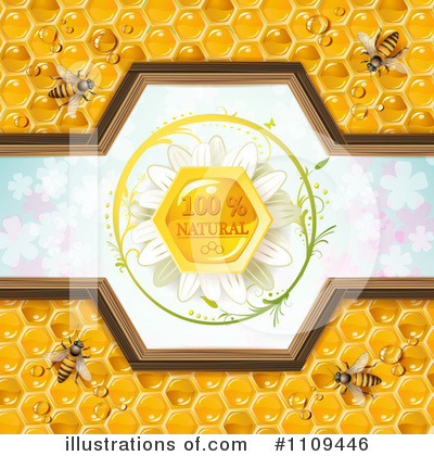 Royalty-Free (RF) Honey Clipart Illustration by merlinul - Stock Sample #1109446
