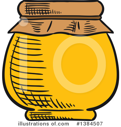 Royalty-Free (RF) Honey Clipart Illustration by Vector Tradition SM - Stock Sample #1384507
