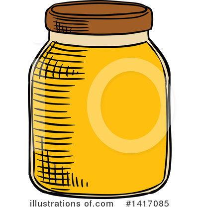 Royalty-Free (RF) Honey Clipart Illustration by Vector Tradition SM - Stock Sample #1417085