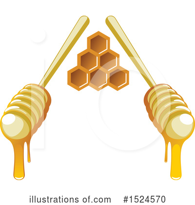 Royalty-Free (RF) Honey Clipart Illustration by Vector Tradition SM - Stock Sample #1524570
