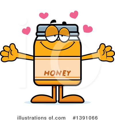 Royalty-Free (RF) Honey Mascot Clipart Illustration by Cory Thoman - Stock Sample #1391066