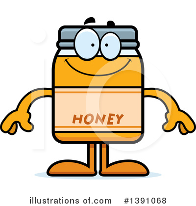 Honey Mascot Clipart #1391068 by Cory Thoman