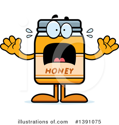 Honey Mascot Clipart #1391075 by Cory Thoman
