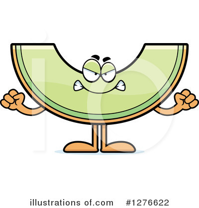 Royalty-Free (RF) Honeydew Melon Clipart Illustration by Cory Thoman - Stock Sample #1276622