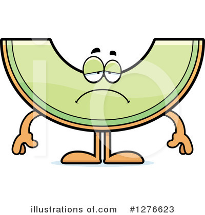 Royalty-Free (RF) Honeydew Melon Clipart Illustration by Cory Thoman - Stock Sample #1276623