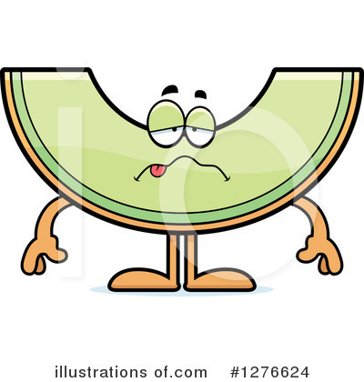 Royalty-Free (RF) Honeydew Melon Clipart Illustration by Cory Thoman - Stock Sample #1276624
