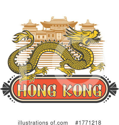 Royalty-Free (RF) Hong Kong Clipart Illustration by Vector Tradition SM - Stock Sample #1771218