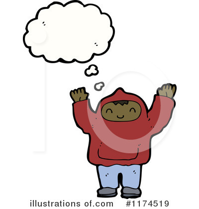 Royalty-Free (RF) Hoodie Clipart Illustration by lineartestpilot - Stock Sample #1174519