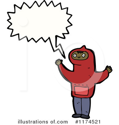 Royalty-Free (RF) Hoodie Clipart Illustration by lineartestpilot - Stock Sample #1174521