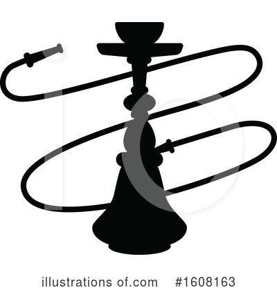 Hookah Clipart #1608163 by Vector Tradition SM