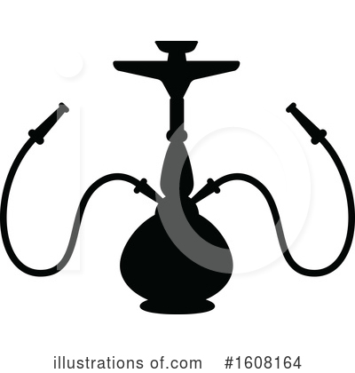 Hookah Clipart #1608164 by Vector Tradition SM