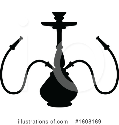 Royalty-Free (RF) Hookah Clipart Illustration by Vector Tradition SM - Stock Sample #1608169